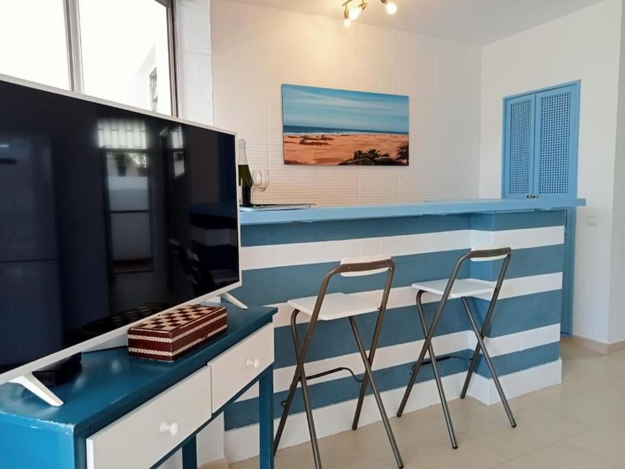 Apartment With Large Terrace, 10 Meters From Playa De Las Burras San Bartolomé Zewnętrze zdjęcie